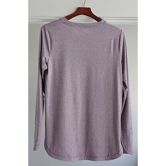 Athleta - sz Large - Uptempo Long Sleeve Tunic in Shasta Purple (Pink) #382880 - Picture 4 of 12